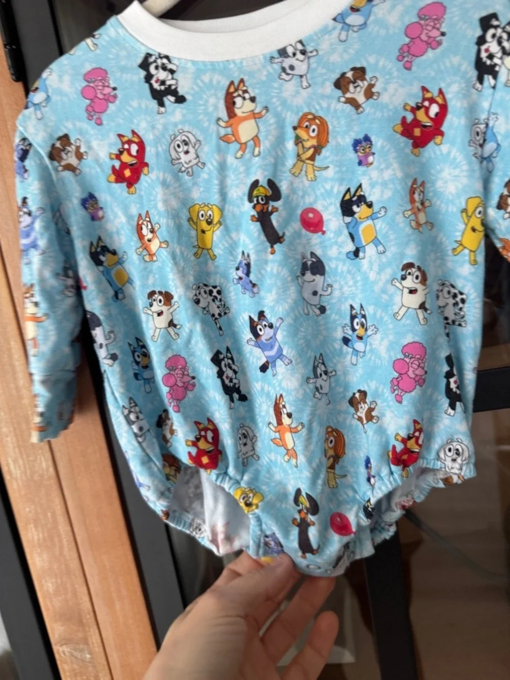 Bluey bamboo bubble romper long sleeve onesie snap &friends baby unisex girl boy